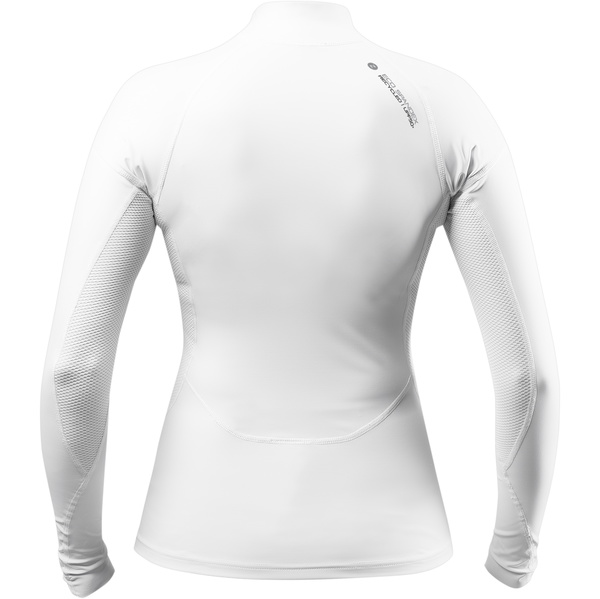 2026 Zhik øko Langærmet Spandex Top Dtp-0063-w-wht - Hvid